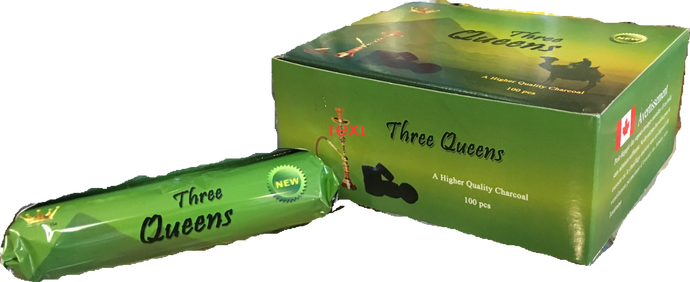 Three Queens Hookah Charcoal